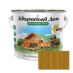 Защитно-декоративный состав ЗДОРОВЫЙ ДОМ Тик 3 л