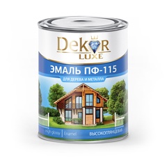 Эмаль алкидная DEKOR GOLD ПФ-115 морская волна 800г 