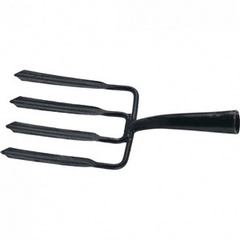 Вилы 4 - х рогие, копальные, 190 х 220 мм, кованые, без черенка, Арти, Россия