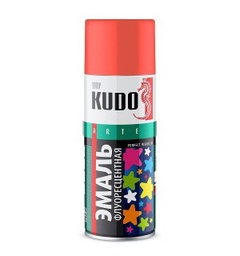 Эмаль KUDO красная 0,52л 