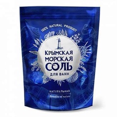 Соль для ванн морская Крымская соль натур. 1.1кг 