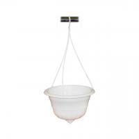 Горшок-Кашпо "Грация" подвесной 4,5л (белый)