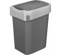Контейнер для мусора SMART BIN серый 10л арт.434214711 