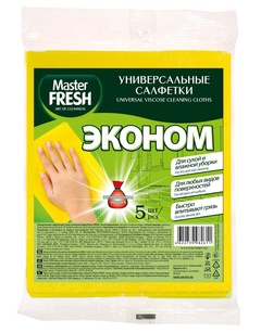 Салфетка для пола из микрофибры Master FRESH Эконом 