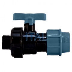 Кран шаровый (итал) ПЭ РН20х1/2 арт. CБ-00002231
