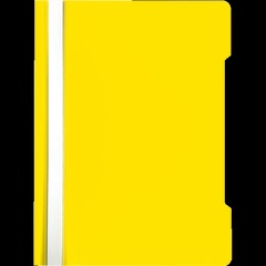 Папка-скоросшиватель А5 deVente с прозрачным верхом, желтая арт. 3079804 