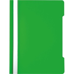 Папка-скоросшиватель А5 deVente с прозрачным верхом, зеленая арт. 3079805 