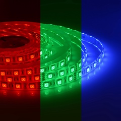 Комплект светодиодной ленты (блок/коннектор) 12В, smd 5050, 60 д/м, IP65 5м арт. 10-35 