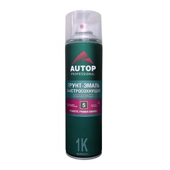 Грунт-эмаль AUTOP PROFESSIONAL для пластика серый 0,65 л. 
