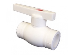Кран шаровой полипропиленовый Valfex Optima 10145020, 20 мм