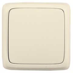 Переключатель 1-клавишный слоновая кость Hegel Alfa IP20 (ВА10-163-01)