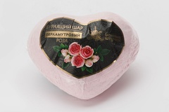 Шар бурлящий для ванны Сердце роза/жасмин 130 г арт. 33440