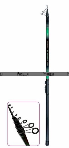 Удилище карбоновое с/к NAMAZU ELEMENT Bolo 6 м арт. NEL-640B 
