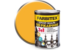 Грунт-эмаль по ржавчине FARBITEX Желтый 800 гр. арт. 4300013917 