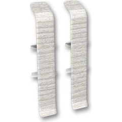 Соединитель для плинтуса Д55 Идеал Деконика клен патина 2шт 