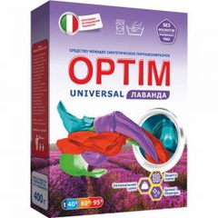 Стиральный порошок OPTIM UNIVERSAL Лаванда 400 гр.