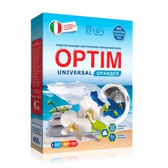 Стиральный порошок OPTIM UNIVERSAL орхидея 400 гр.