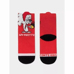 Носки детские Conte-Kids New year 911 красный р.13-14 арт. 19С-64СП 