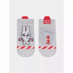 Носки детские Conte-Kids New year 907 светло-серый р.11-12 арт. 21С-64СП 