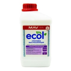 Грунтовка MAV ECOL 06 бесцветная 1л 1кг 