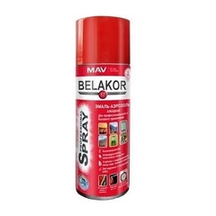 Эмаль -аэрозоль алкидная BELAKOR 17 RAL 1023 гл., 0,52л арт.01016-101011 