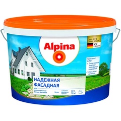 Краска фасадная ВД-АК Alpina белая 10 л. арт. 948106397