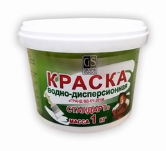 Краска Гранд ВД-КЧ-201М  Стандарт. 1кг  (8 шт)