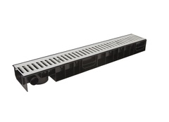 Лоток Ecoteck STANDART 100.95 h99 с решеткой стальной, кл. А15