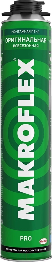 Пена монтажная профессиональная всесезонная Makroflex NEW 0,75 л. арт. 3114985