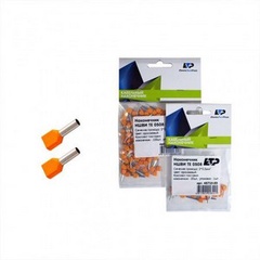 Наконечник штыревой втулочный изолированный 
НШвИ(2) 0,5-8 (уп/20шт) ETP