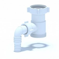 Отвод для стиральной машины 1 1/2"х1 1/2" арт. М110 