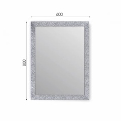 Зеркало бытовое в раме М-369 800х600 мм. арт. КБ1852-2 