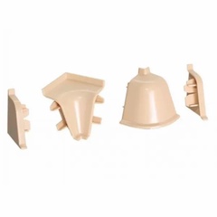 Комплект аксессуаров к плинтусу, LP 69 беж, арт.60553 