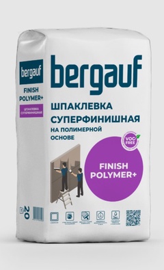 Шпаклевка финишная на полимерной основе Bergauf Finish Polymer 25кг 