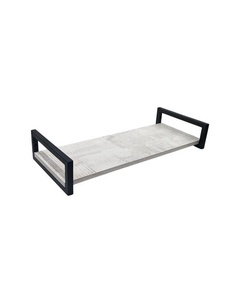 Полка настенная ALLERD 1 RION черный муар/энигма 70x30x12 см. арт. 4050210200 