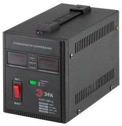 Стабилизатор напряжения переносной ЭРА СНПТ-500-Ц ц.д., 140-260В/220В,500ВА