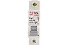 Выключатель автоматический ЭРА ВА47-29 1P 40А 4.5кА 