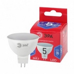 Лампа ECO LED MR16-5W-865-GU5.3 R  ЭРА (диод, софит, 5Вт, хол, GU5.3)