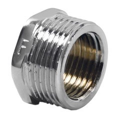 Редукция хром вр1/2"-нр3/4" арт. R03C 