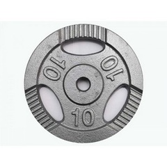 Диск для штанги окрашенный 10кг d-26 K3-10kg