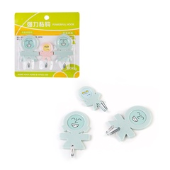 Крючок Весёлая семья 3шт арт. QH2-26 