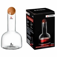 Декантер для вина Perfecto Linea Sevile 650 мл., с пробкой арт. 30-288400 