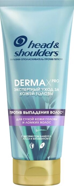 Бальзам Head&Shoulders DERMA XPRO при выпадения волос 0,22 л.
