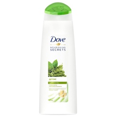 DOVE NOURISHING SECRETS Шампунь-детокс с матча и рис.мол. 250 мл 67573354