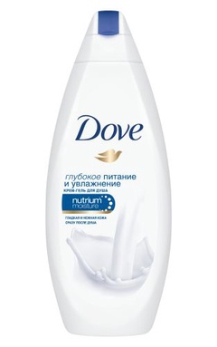 DOVE крем гель-душ Глуб.пит. и увл. 250мл (РФ) 67502875/67949873/67865491/68227515/68567924/68606570