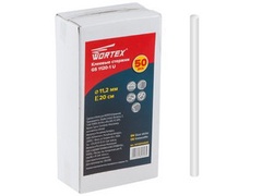 Клеевые стержни WORTEX GS 1120-1 U  (PVC универсальный, 11,2*200мм, 50шт, коробка) (PVC универсальный)